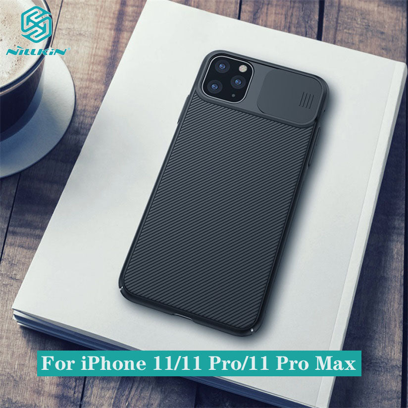For iPhone 11 11 Pro Max Case NILLKIN CamShield Case Slide Camera Cover Protect Privacy Classic Back Cover For iPhone11 Pro