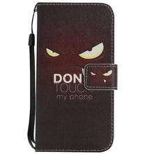 Load image into Gallery viewer, maosenguoji Painted Leather case Mobile Phone Case for iphone 4s 5s 5C 6 6s 6Plus 7 7Plus 8 8Plus X luxury Pocket Business case